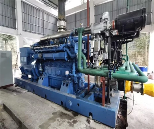 2 × 1000KW Gass Ġeneratur Set (Yuchai 12VCN) għall-Proġett ta 'Enerġija tal-G...